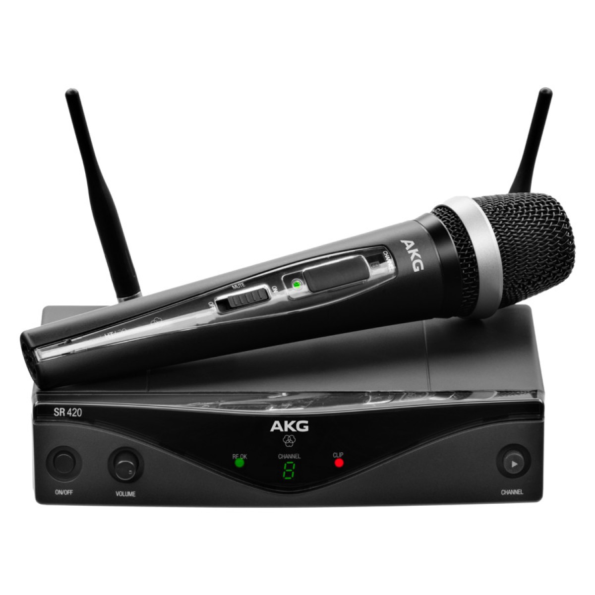 AKG WMS420 VOCAL SET Band A Kablosuz El Mikrofonu AKG WMS420 VOCAL SET Band A Kablosuz El Mikrofonu