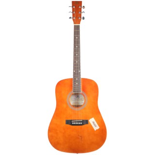 [Outlet] SX SD104GBR Akustik Gitar (Parlak Kahverengi) (OL 23-23244)