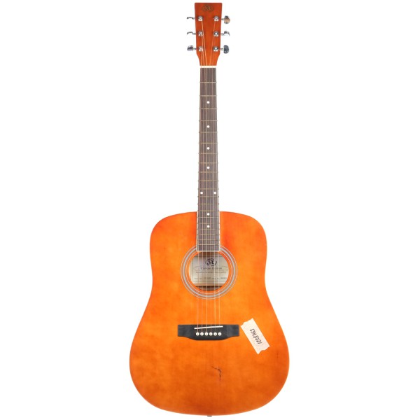 [Outlet] SX SD104GBR Akustik Gitar (Parlak Kahverengi) (OL 23-23244)