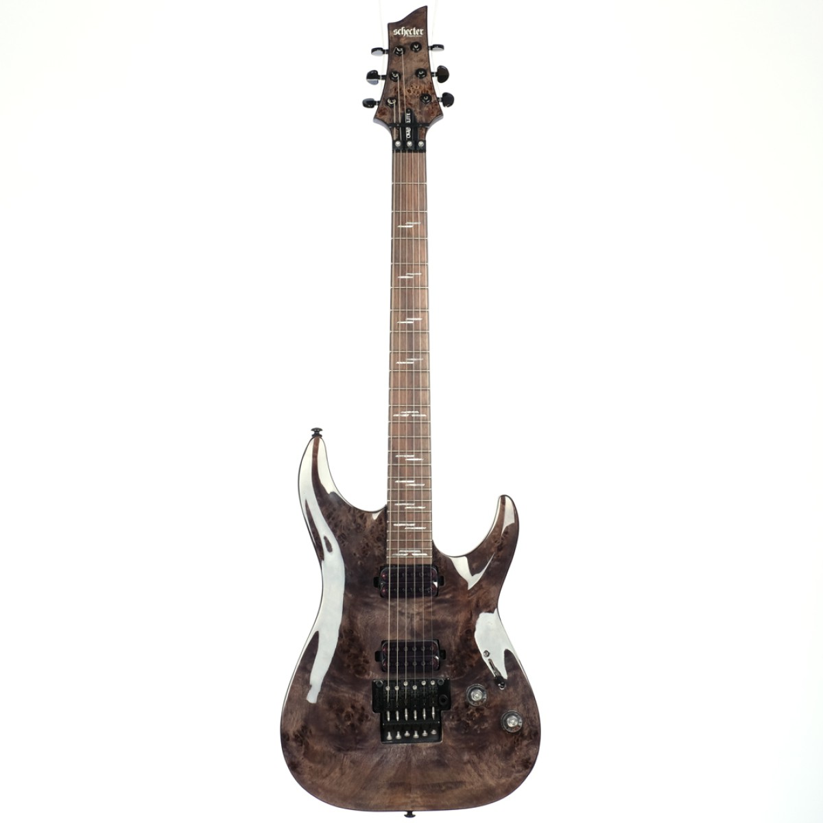 [Outlet] Schecter Omen Elite-6 FR Elektro Gitar (Charcoal) (OL 23-23243)
