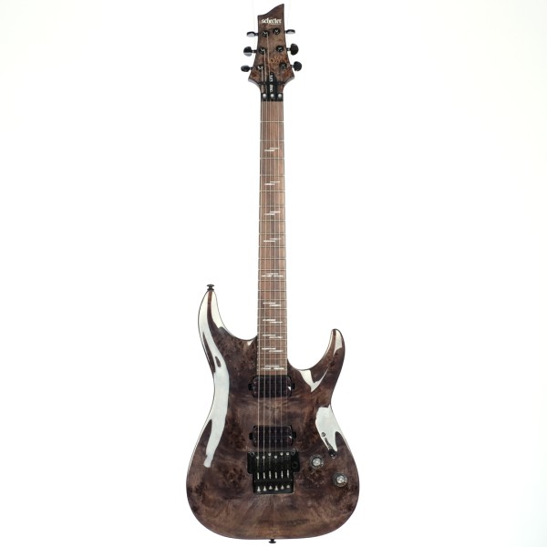 [Outlet] Schecter Omen Elite-6 FR Elektro Gitar (Charcoal) (OL 23-23243)