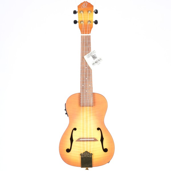 [Outlet] Ortega RUSL-HSB Elektro Concert Ukulele (Honey Burst) (OL 23-23235)