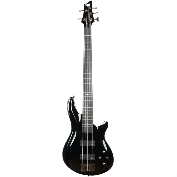 [Outlet] Schecter C-5 SGR Bas Gitar (Gloss Black) (OL 23-23225)