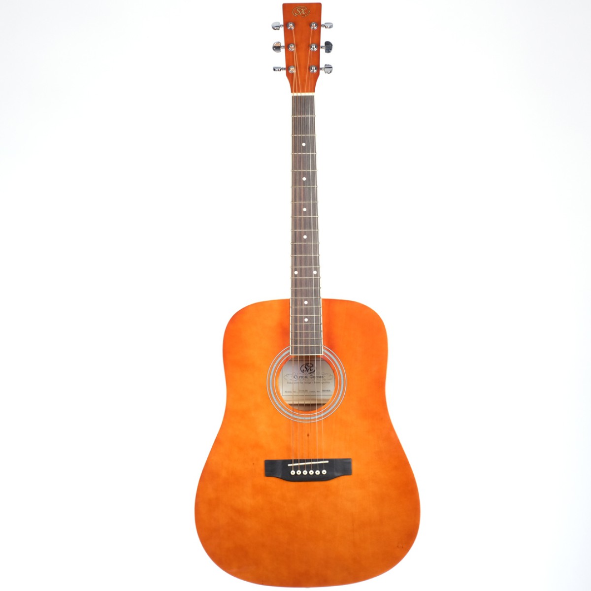 [Outlet] SX SD104GBR Akustik Gitar (Parlak Kahverengi) (OL 23-23172)