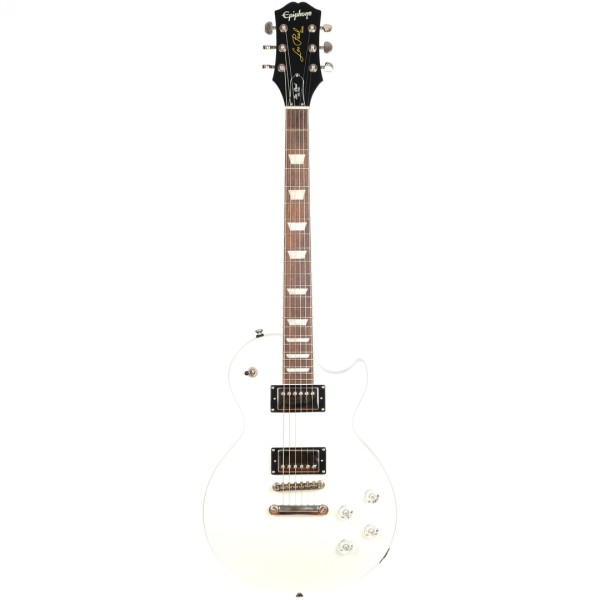 [Outlet] Epiphone EILCAWGH1 Les Paul Custom Elektro Gitar (Alpine White) (OL 23-23167)