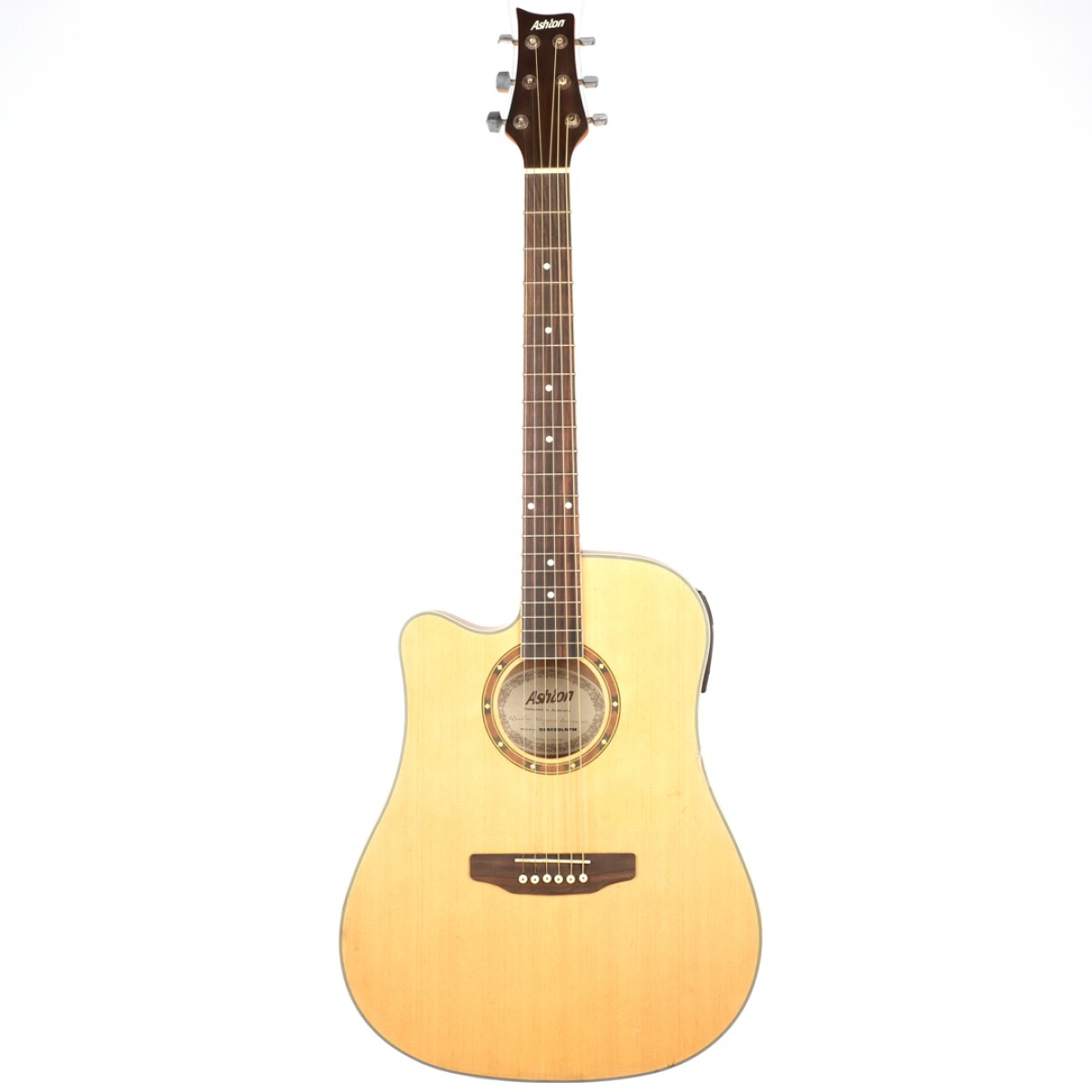 [Outlet] Ashton D25CEQLNTM Solak Elektro Akustik Gitar (OL 23-23134)