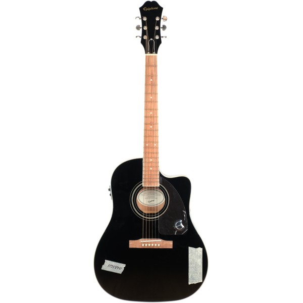[Outlet] Epiphone J-45EC Studio - Solid Top Fishman Presys-II Elektro Akustik Gitar (Ebony) (OL 23-23112)
