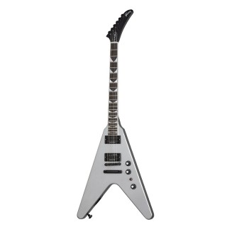Gibson Dave Mustaine Flying V EXP Elektro Gitar (Silver Metallic)