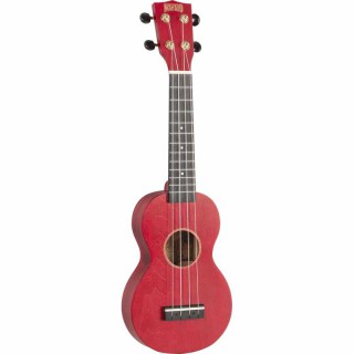 Mahalo MS1TRD Slimline Serisi Soprano Ukulele (Transparent Red) Mahalo MS1TRD Slimline Serisi Soprano Ukulele (Transparent Red)