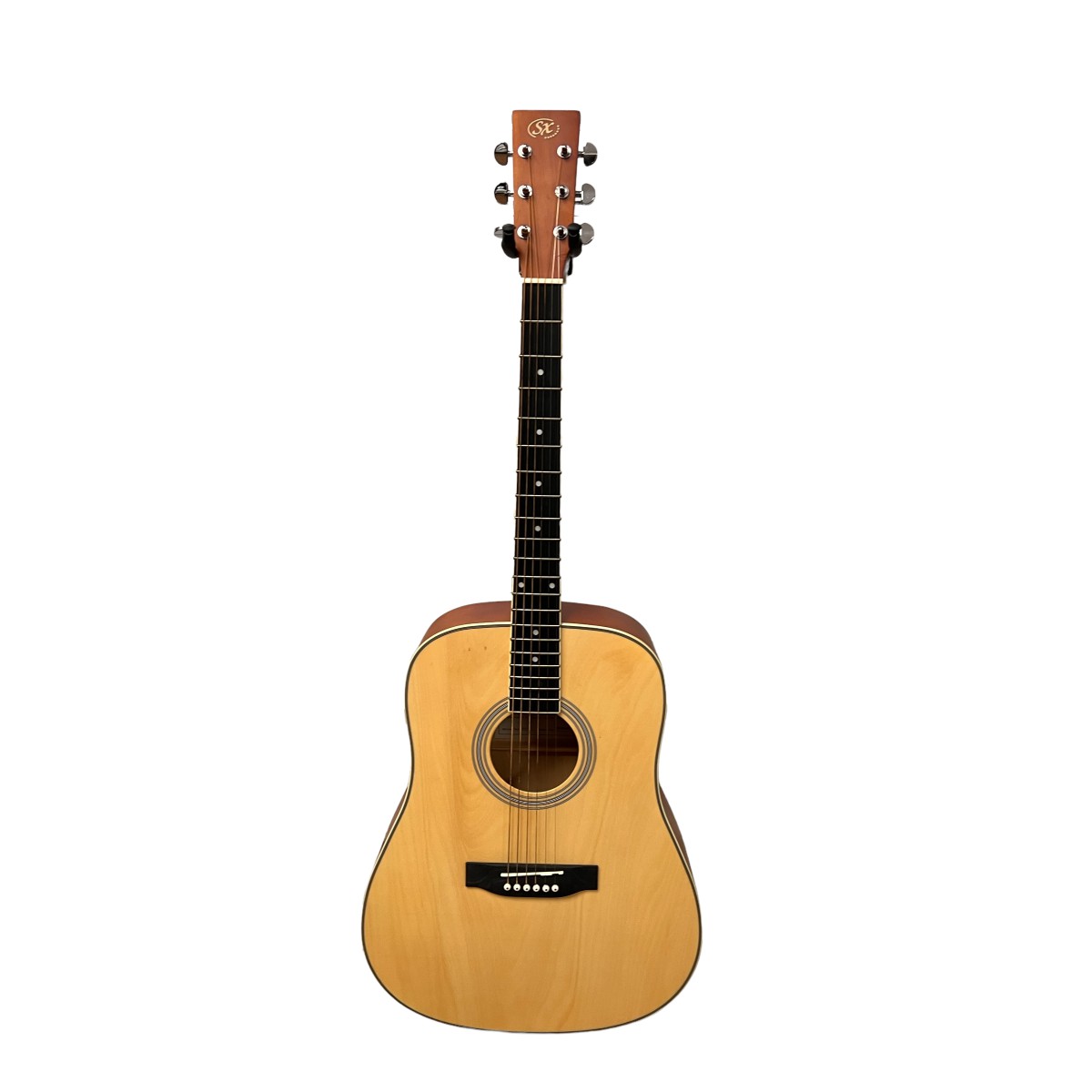 [OUTLET] SX SD204 Dreadnought Akustik Gitar (Natural) OL 22-565