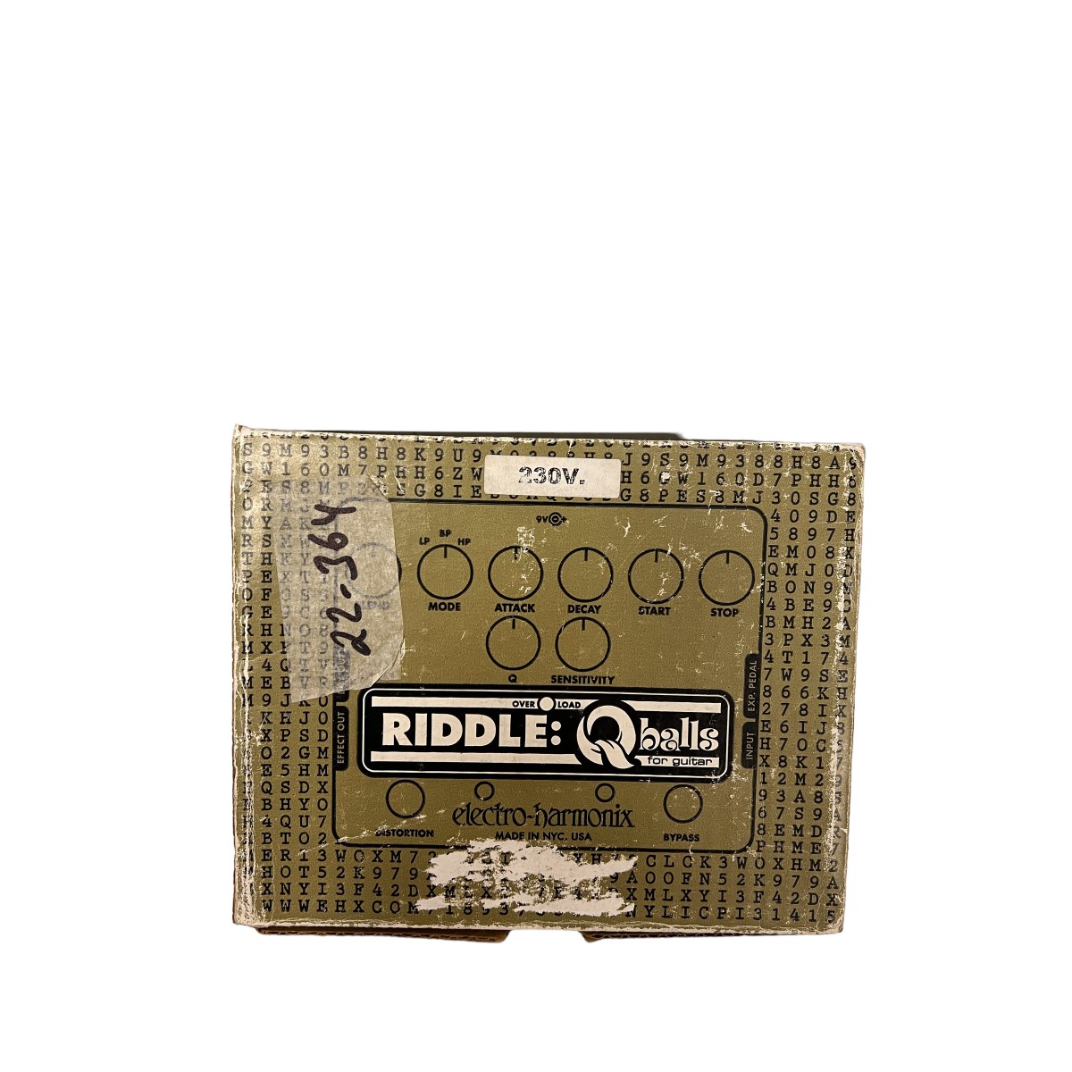 [OUTLET] EHX RIDDLE-Q BALLS FOR GUITAR