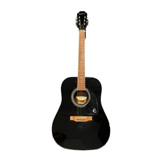 [Outlet] Epiphone DR-100 Akustik Gitar (Ebony) [22-501]