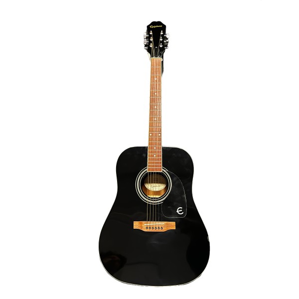 [Outlet] Epiphone DR-100 Akustik Gitar (Ebony) [22-501]