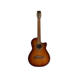 [Outlet] La Patrie Hybrid CW Qii Elektro Klasik Gitar (Light Burst) (22-440)