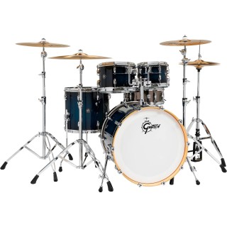 Gretsch Renown 5 Parça Akustik Davul (Gloss Antique Blue Burst)