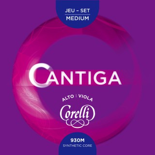 Corelli Cantiga 930M Viola String Set Viyola Teli (Medium Tension)