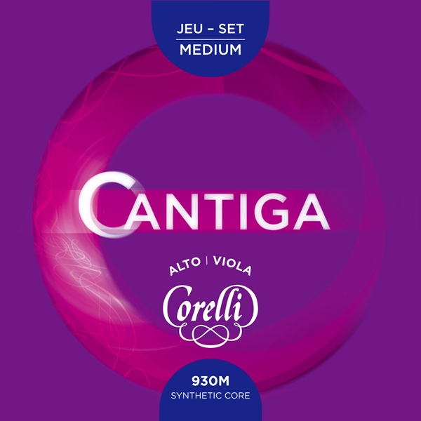 Corelli Cantiga 930M Viola String Set Viyola Teli (Medium Tension)