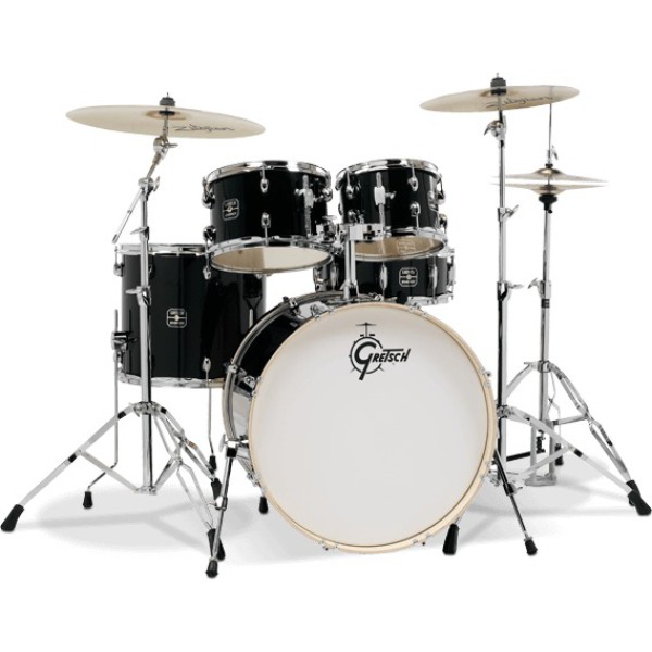 Gretsch GE46055B Energy 5 Parça Akustik Davul (Siyah)