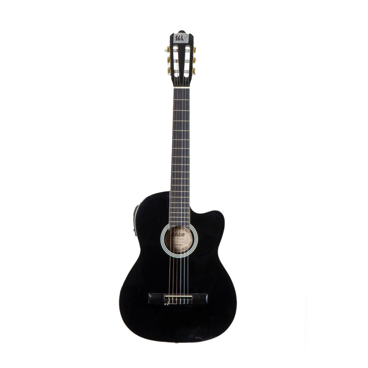 [Outlet] Ashton CG44CEQBK Elektro Klasik Gitar (Siyah)