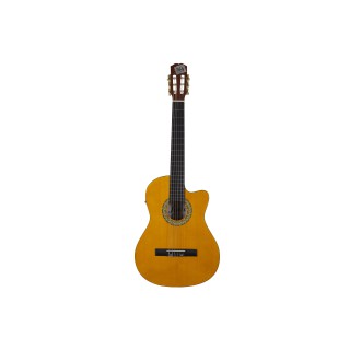 [Outlet] Fenix FX-CG209CENT Cutaway Elektro Klasik Gitar (Natural)