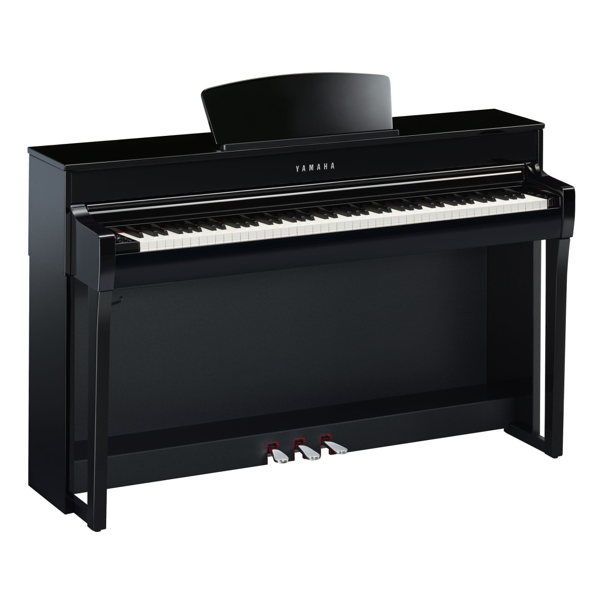 Yamaha Clavinova CLP735PE Dijital Piyano (Parlak Siyah)