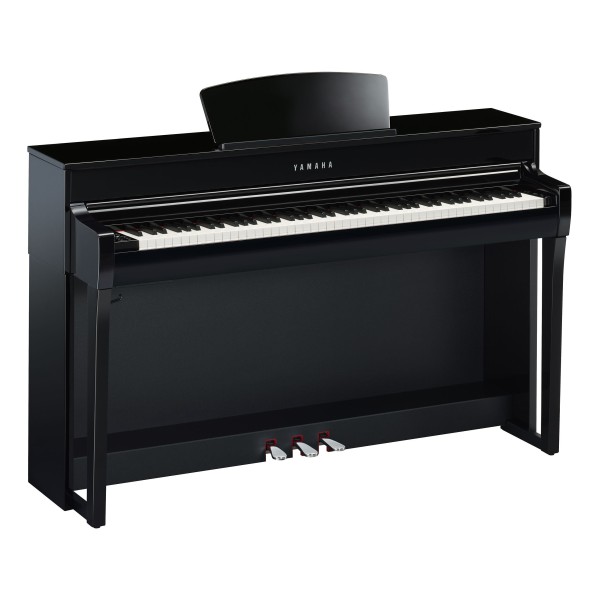 Yamaha Clavinova CLP735PE Dijital Piyano (Parlak Siyah)