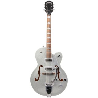 Gretsch G5420T Electromatic Hollow Body Bigsby Elektro Gitar (Silver Sparkle)