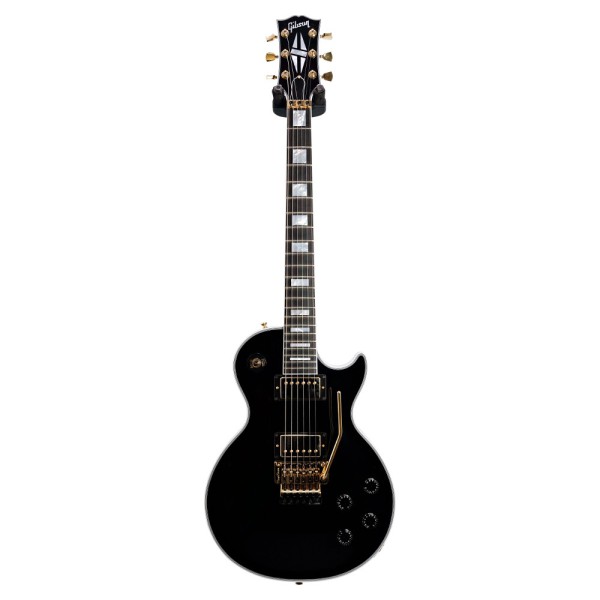 Gibson Custom Shop Les Paul Axcess Floyd Rose Custom Elektro Gitar (Ebony)
