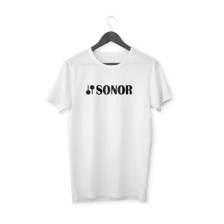 Sonor Logo T-Shirt (Beyaz)