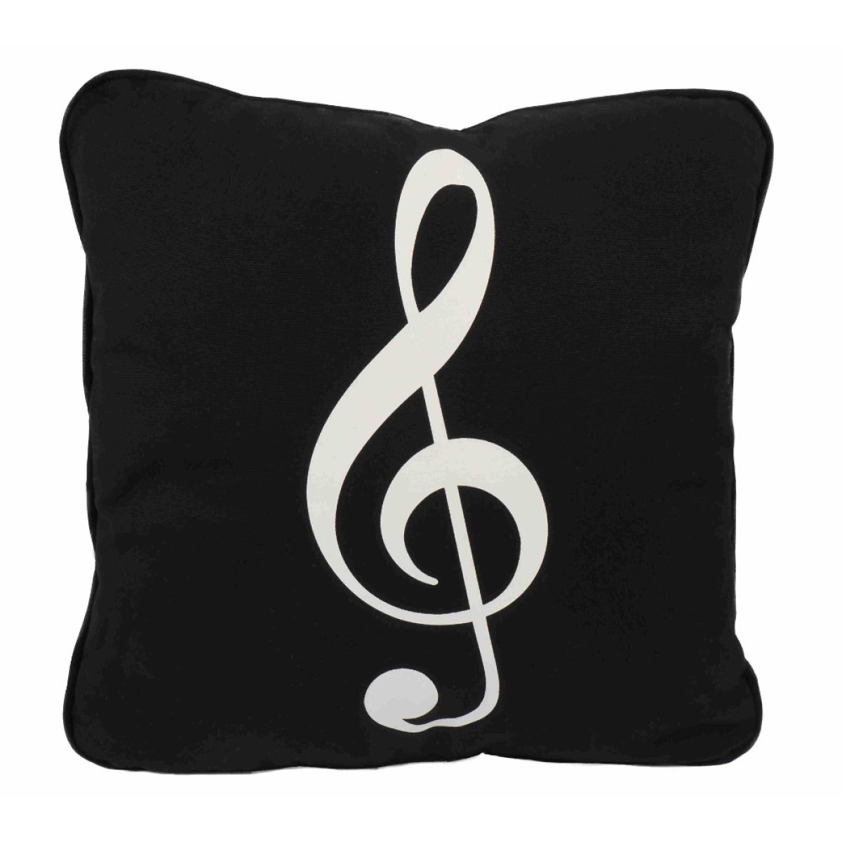 Agifty G-clef Sol Anahtarı Baskılı Yastık (40 x 40 Cm)