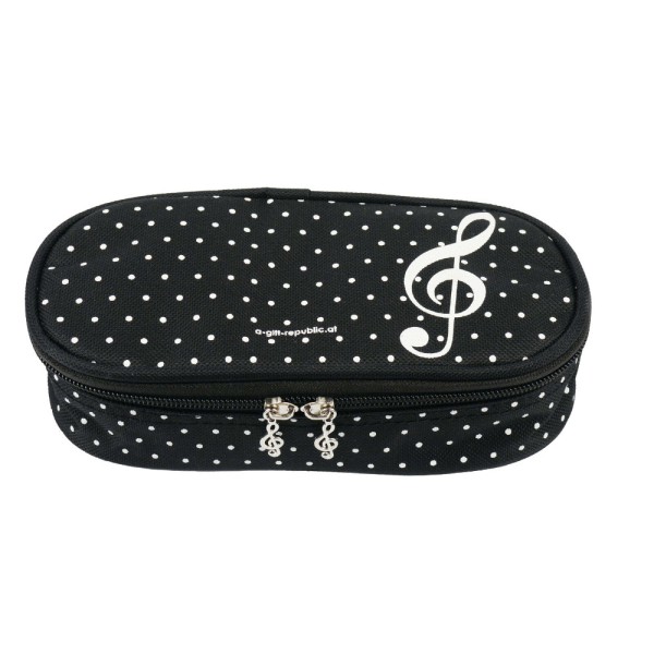 Agifty G-clef Dots Lux Kalem Kutusu (21 x 6 Cm)