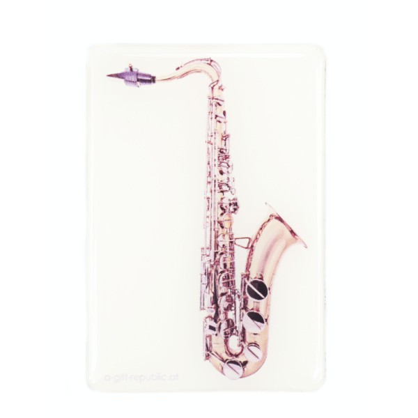 Agifty Saksafon Magnet (8 x 5.5 Cm)