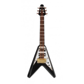 Agifty Siyah V Elektro Gitar Magnet (10 Cm)