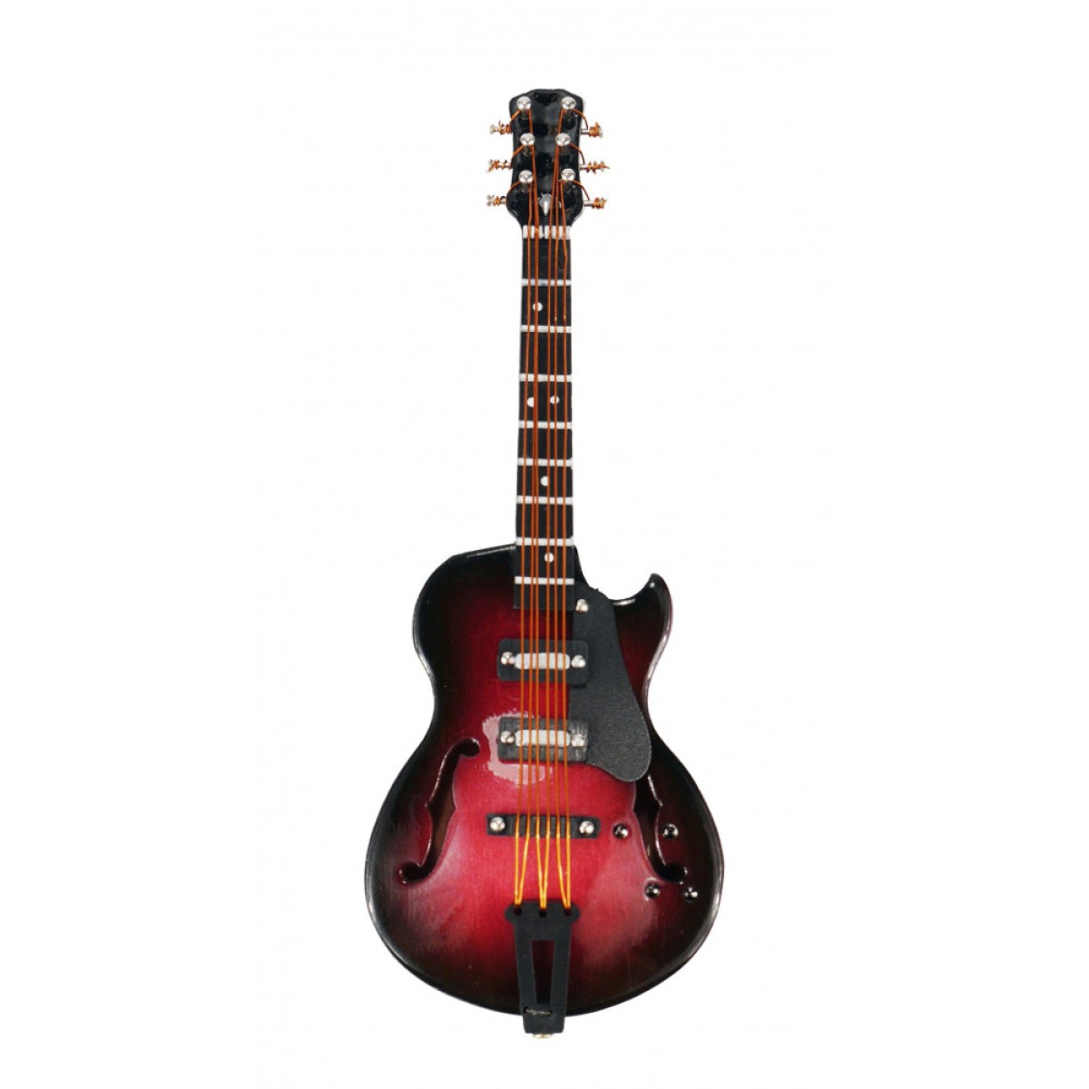Agifty Kırmızı Elektro Gitar Magnet (10 Cm)