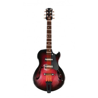 Agifty Kırmızı Elektro Gitar Magnet (10 Cm)