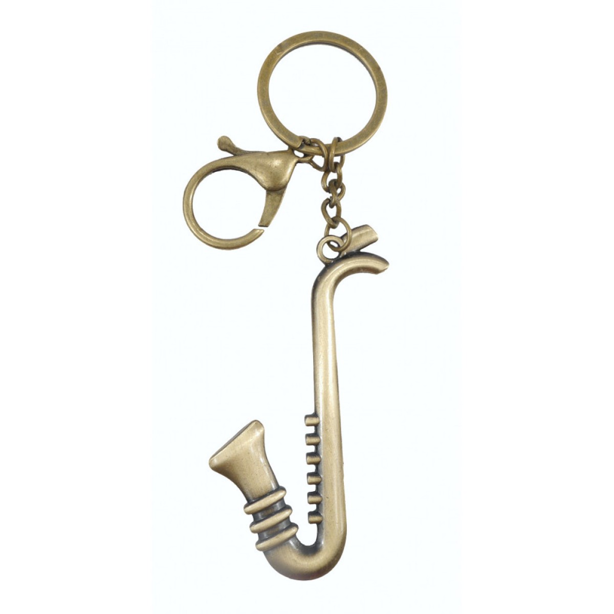 Agifty Saksafon Metal Anahtarlık (8 Cm)