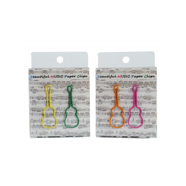 Agifty 4 Renk 12li Akustik Gitar Ataç (4,8 Cm)