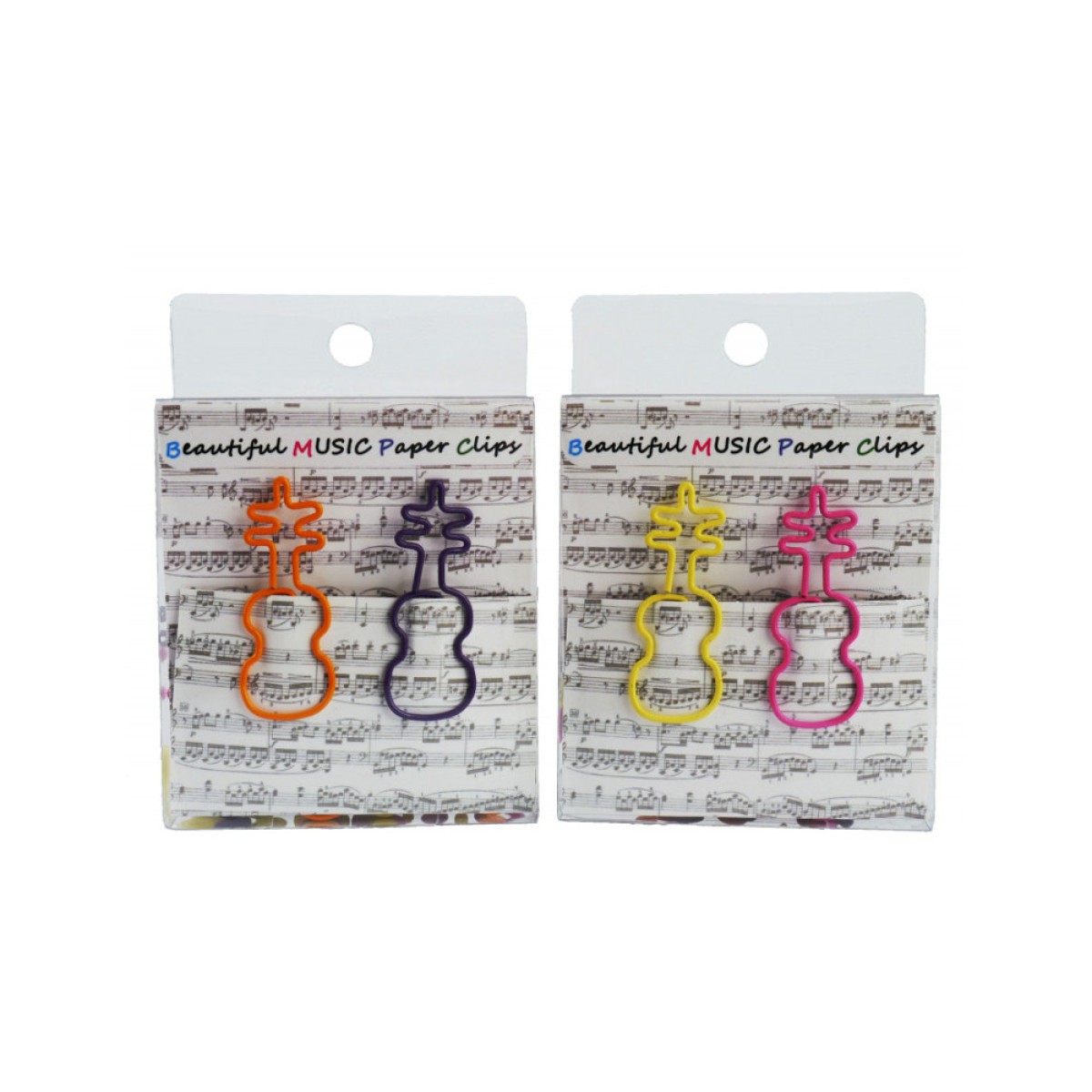 Agifty Violin 4 Renk Ataç  (4 Cm)