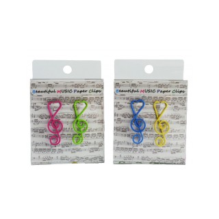 Agifty Paper Clip G-clef 4 Renk 12li Assorted (4 Cm)