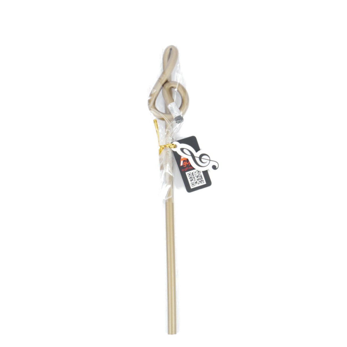 Agifty G-clef Charm Gold Kalem