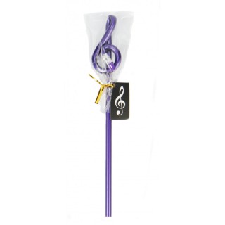 Agifty G-clef Mor Kalem (24 Cm)