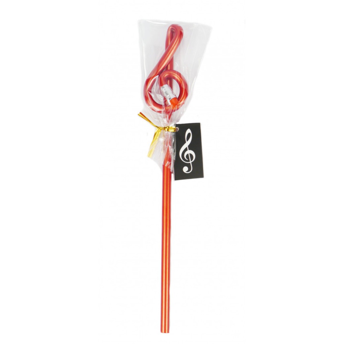 Agifty G-clef Kırmızı Kalem (24 Cm)