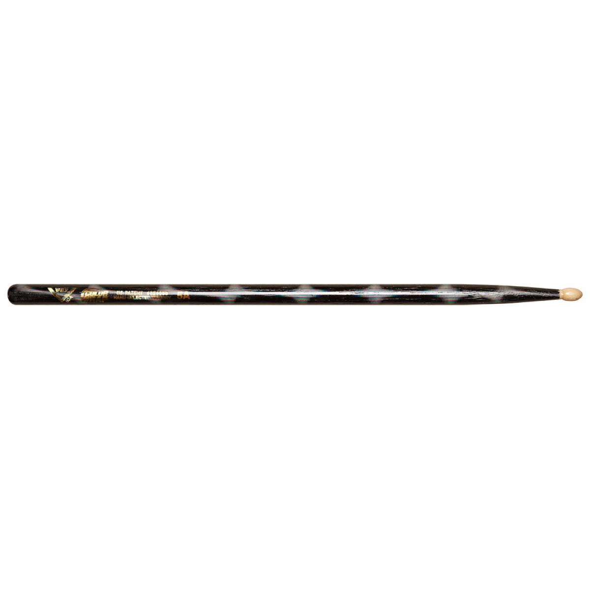 Vater Color Wrap 5A Black Optic Wood Tip Baget