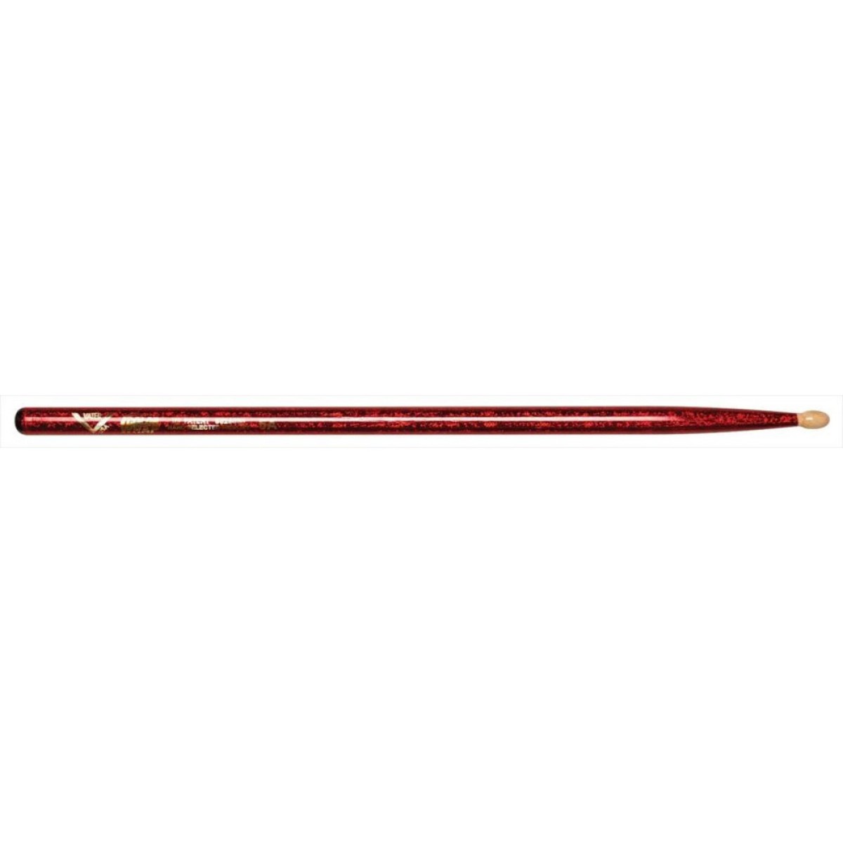 Vater Color Wrap 5A Red Sparkle Wood Tip Baget