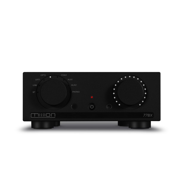 Mission 778X Bluetooth Bağlantılı Entegre Amfi (Siyah)