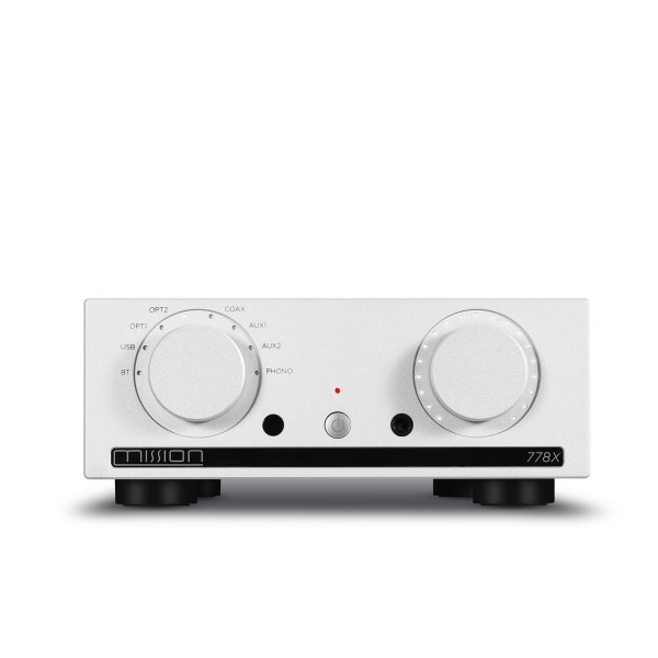 Mission 778X Bluetooth Bağlantılı Entegre Amfi (Gümüş)