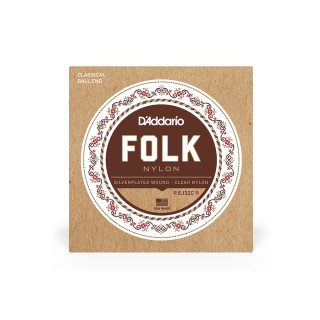 Daddario EJ32C Folk Set Klasik Gitar Teli (Normal Tension)