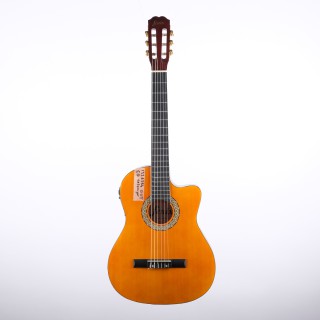 [Outlet] Fenix FX-CG209CENT Cutaway Elektro Klasik Gitar (Natural) (OL 24-24042)