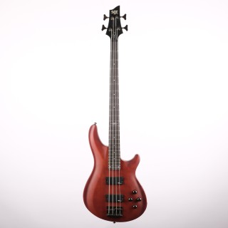 [Outlet] Schecter C-4 SGR Bas Gitar (Satin Walnut) (OL 24-24029)