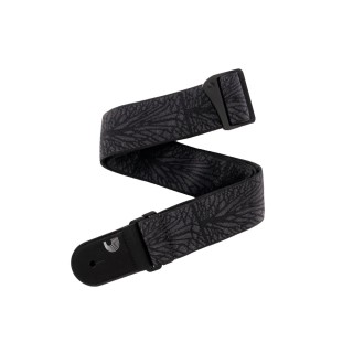 D'addario 50TB02 Gitar Askısı (Lightning Black Tubular)